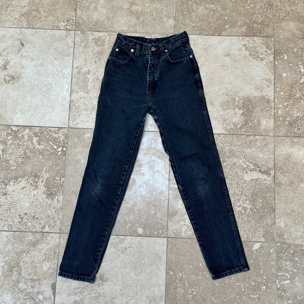 90s Vintage Jordache Classic Black Denim Jeans